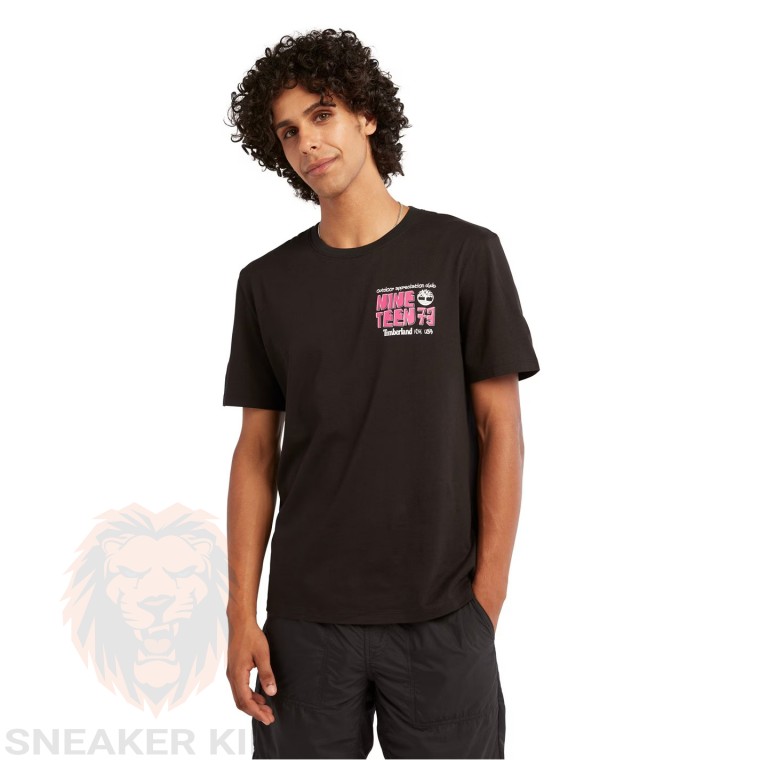 Футболка Timberland graphic logo tee  TB0A68T1 001